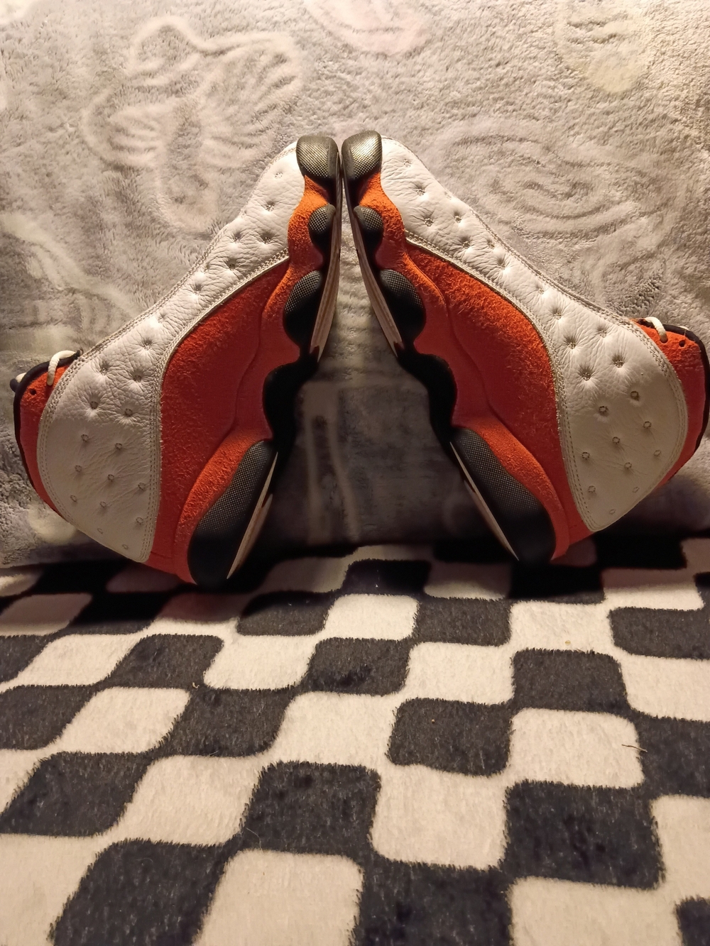 Air Jordan 13 Retro Starfish Orange Men's Size 8.5/10W Excellent Cond. Rep Box.